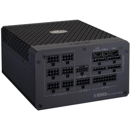Alimentation Cooler Master X Silent Edge Platinum 850W 80+ Platinum fanless modulaire