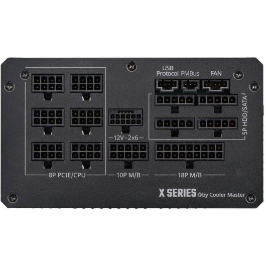 Alimentation Cooler Master X Silent Edge Platinum 850W 80+ Platinum fanless modulaire