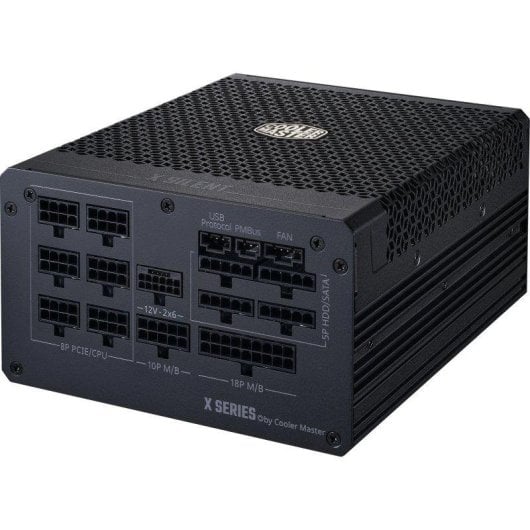 Fuente de Alimentación Cooler Master X Silent Edge Platinum 1100W 80+ Platinum modulaire sans ventilateur