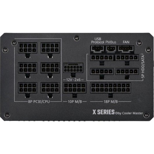 Fuente de Alimentación Cooler Master X Silent Edge Platinum 1100W 80+ Platinum modulaire sans ventilateur