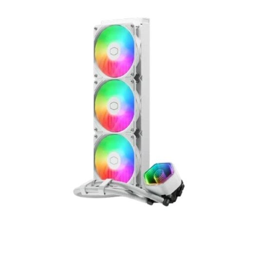 Refrigerazione Liquida Cooler Master MasterLiquid 360 Core II White 360mm 3 Ventole RGB