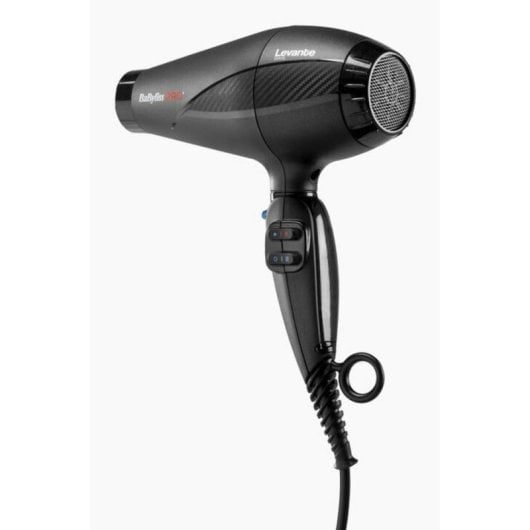 Professioneller Ionen Föhn BaByliss Levante 2100W 2 Temperaturstufen 2 Geschwindigkeiten Leicht Schwarz