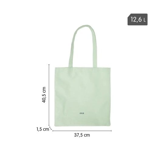 Milan 430 - Bolsa Multiusos Tote Bag Colección 1918 Medida 41 X 38 Cm. Verde