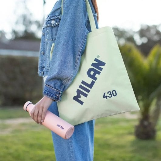 Milan 430 - Bolsa Multiusos Tote Bag Colección 1918 Medida 41 X 38 Cm. Verde