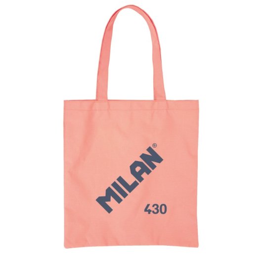 Milan 430 - Bolsa Multiusos Tote Bag Colección 1918 Medida 41 X 38 Cm. Rosa