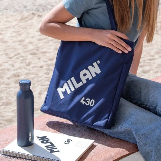 Milano - Borsa multiuso per il pranzo 7,5L Collezione 430 Dal 1918. Blu