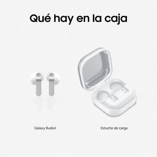 Samsung Galaxy Buds4 Auriculares Inalámbricos con IA y Cancelación de ruido Blanco