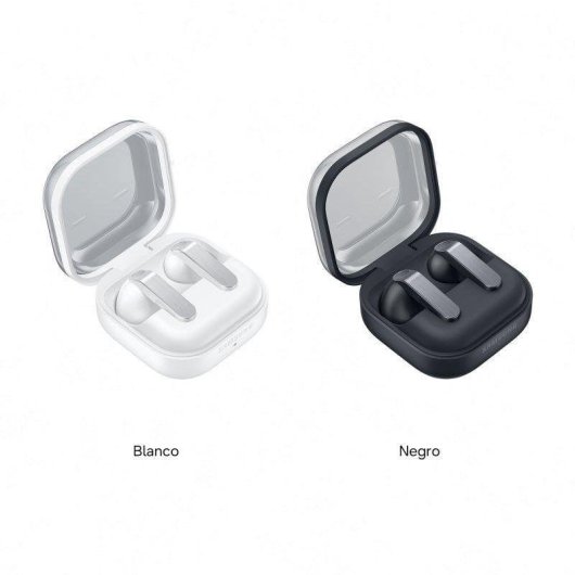 Samsung Galaxy Buds4 kabellose Bluetooth Kopfhörer mit Geräuschunterdrückung, Mikrofon und IP54, schwarz