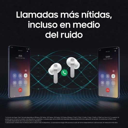Samsung Galaxy Buds4 Pro Auriculares Inalámbricos con IA y Cancelación de ruido Blanco