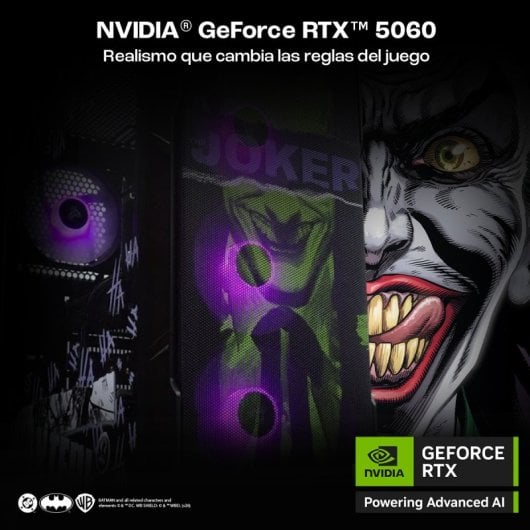 PcCom Lite AMD Ryzen 5 8400F / 16GB / 1TB SSD / RTX 5060 8GB V2 - Joker / Windows 11 Home