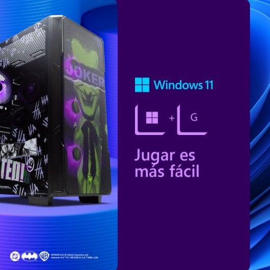 PcCom Lite AMD Ryzen 5 8400F / 16GB / 1TB SSD / RTX 5060 8GB V2 - Joker / Windows 11 Home