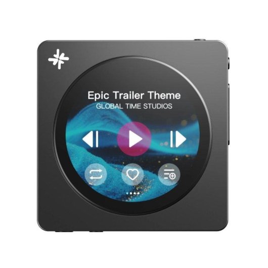 FiiO SnowSky Disc Leitor Musical Hi-Res Dual DAC Bluetooth LDAC MicroSD 2TB Preto