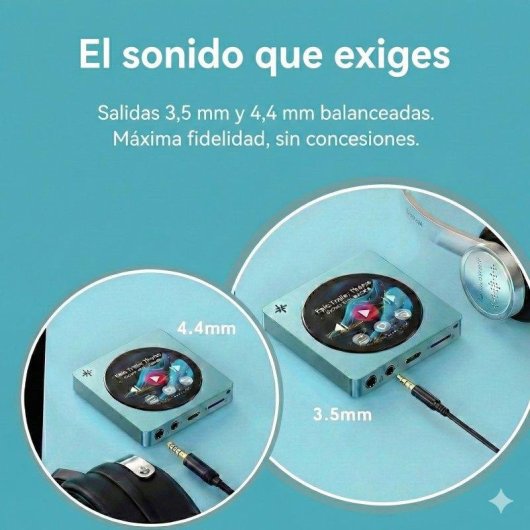 Lettore Musicale Hi-Res FiiO SnowSky Disc Dual DAC Bluetooth LDAC 2TB