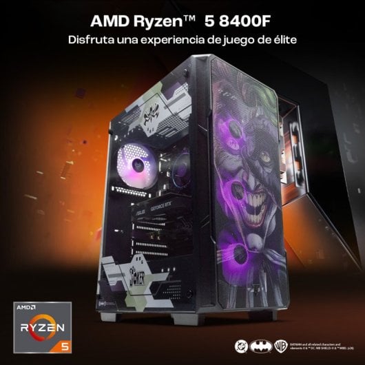 PcCom Lite AMD Ryzen 5 8400F / 16GB / 1TB SSD / RTX 5060 8GB - Joker II V2 / Windows 11 Home