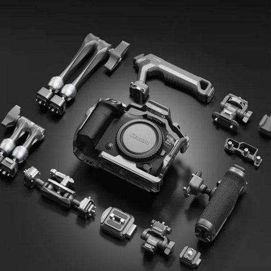 Gabbia fotocamera SmallRig 5029 alluminio nero per Canon EOS R5 Mark II