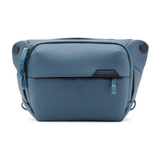 Estuche para cámara Peak Design Everyday azul impermeable con tirante hombro