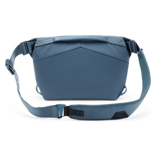 Estuche para cámara Peak Design Everyday azul impermeable con tirante hombro