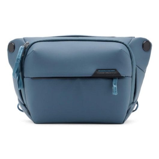 Estuche para cámara Peak Design Everyday azul impermeable con tirante hombro
