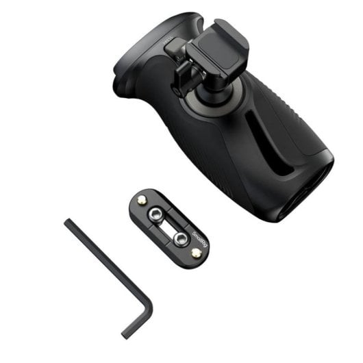 Mango SmallRig 5160 aluminio negro con rosca 1/4-20 y diseño ergonómico