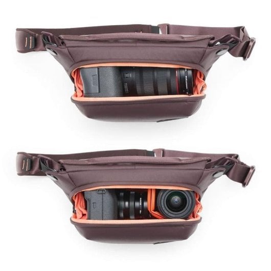 Estuche para cámara Peak Design Everyday bandolera impermeable burdeos 3L