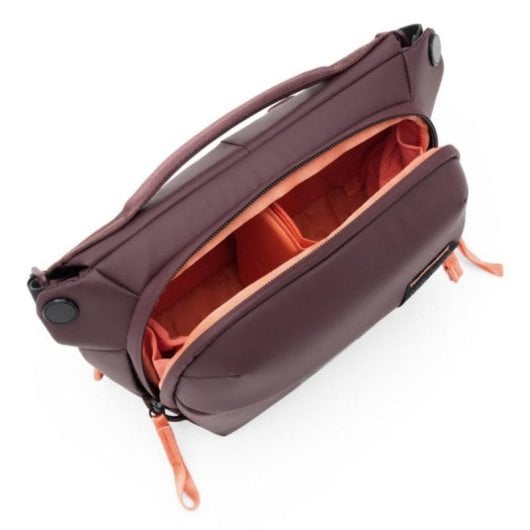 Estuche para cámara Peak Design Everyday bandolera impermeable burdeos 3L