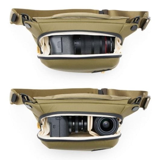 Estuche para cámara Peak Design Everyday Sling Oliva impermeable 3L