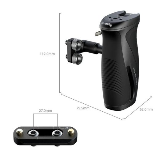 Mango SmallRig 5194 Aluminio Negro 1/4-20 112x79,5 mm