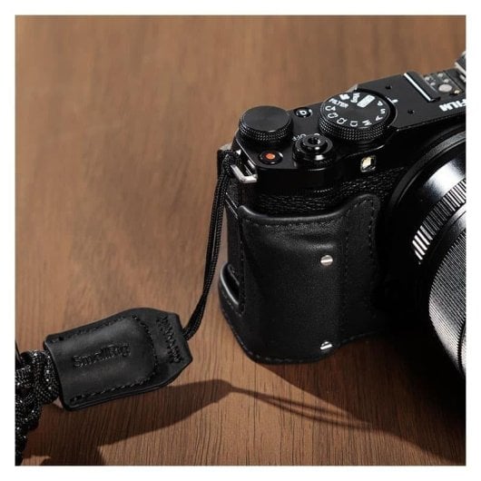 Kit para câmara SmallRig 4879 Fujifilm X-M5 couro nylon preto