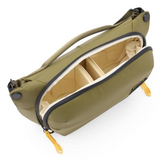 Sacoche appareil photo Peak Design Everyday Olive 6L étanche compartiment tablette