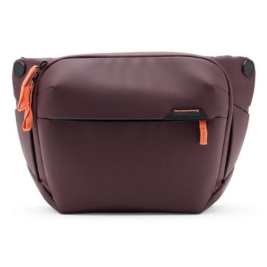 Estuche Peak Design Everyday 6L bandolera impermeável borgonha