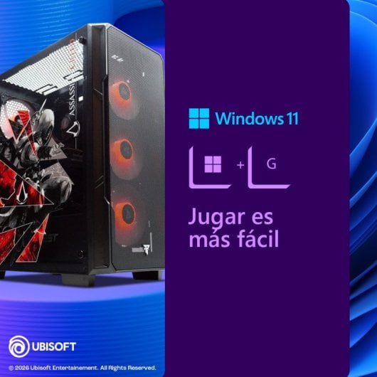 PcCom Lite Intel Core i5-12400F / 16GB / 1TB SSD / RTX 3050 - Assasin´s Legacy / Windows 11 Home