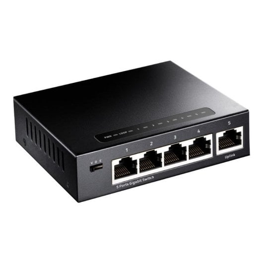 Switch Cudy GS105 5 Puertos Gigabit Carcasa Metálica Compacta