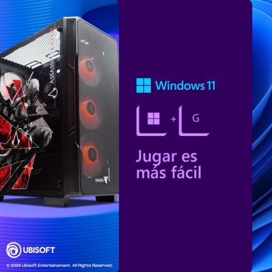 PC PC Lite AMD Ryzen 5 8400F / 16 Go / SSD 1 To / RTX 5060 8 Go V2 - Assassin's Legacy + Windows 11 Famille