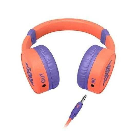 Auricolari Energy Sistem Lol&Roll Pop con cavo, Jack 3.5 mm, microfono, Music Share, arancioni