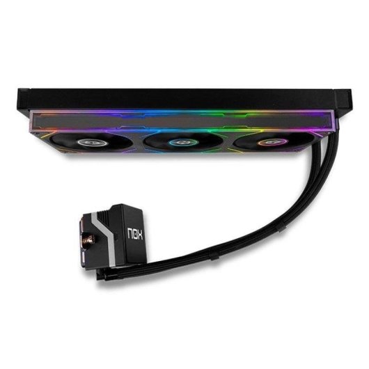 Refrigeración Líquida NOX Hummer M-360 LCD 360mm 3 Ventilatori ARGB
