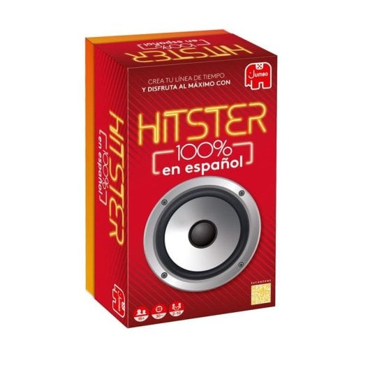 Jogo de Tabuleiro Diset Hitster 100% Espanhol 300 Cartas 37 Tokens