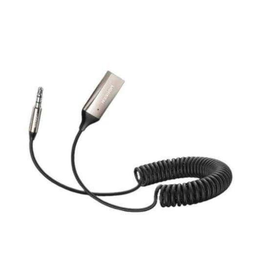 Adaptador Ugreen 70601 Bluetooth 5.3 USB y Jack 3.5 mm Negro Metálico