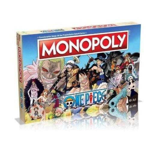 Jogo de Tabuleiro Creative Toys Monopoly One Piece 2-6 Jogadores Estratégia