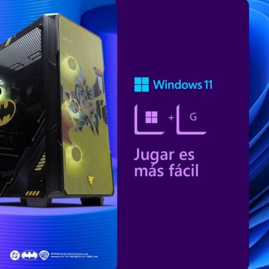 PcCom Lite Intel Core i5-12400F / 16GB / 1TB SSD / RTX 3050 - Batman II / Windows 11 Home