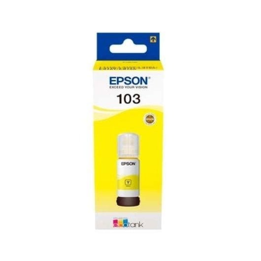 Bottiglia Inchiostro Epson 103 Giallo 65 ml EcoTank Compatibile L5190 L3150