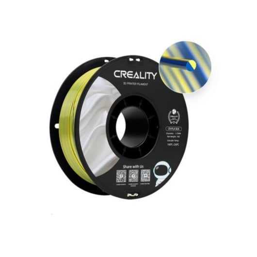 Filament PLA Creality 3301120012 Or-Argent 1,75 mm 1 kg Finition Soie