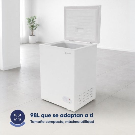 Origial ORIFREEZE98LAWE Congelador Arcón 98L E blanco