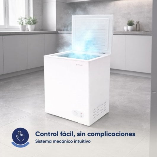 Origial ORIFREEZE98LAWE Congelador Arcón 98L E blanco