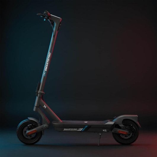 Patinete eléctrico Smartgyro Rockway K1 500W Autonomía 55km Ruedas 10" Triple frenada Negro