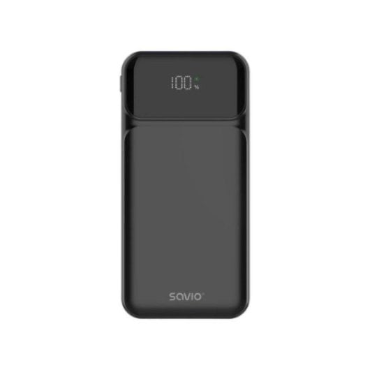 Powerbank Savio BA-08 10000mAh Preto Quick Charge Power Delivery LED