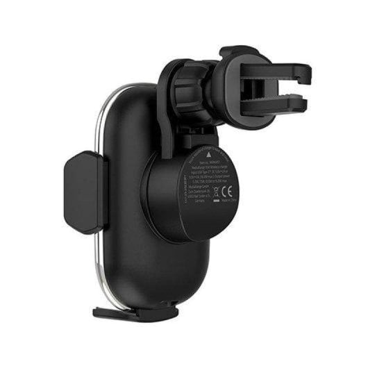 Kfz-Ladegerät Mediarange MRMA117 Wireless 15W Schnellladung LED Schwarz