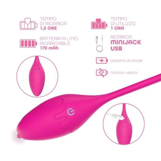 Vibrator Do You Erotic Ovetto Vibrante App-gesteuert 9 Modi Silikon USB