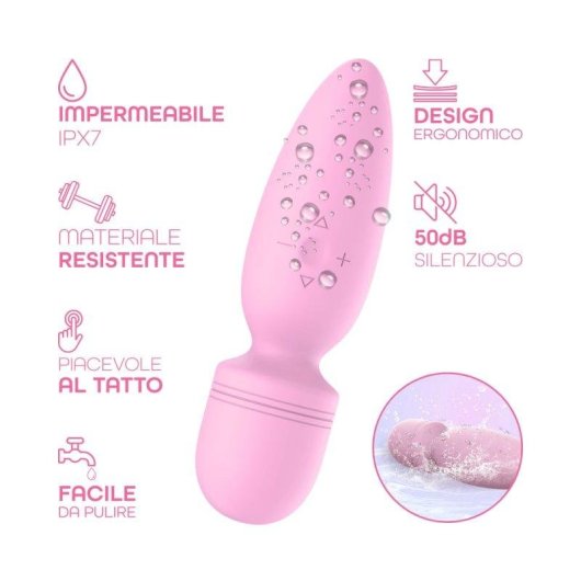 Massajador Wand Do You Erotic Recarrregável 10 Modos Vibração Silicone