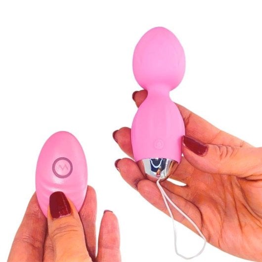 Ovo Vibratório Do You Erotic Ada Dupla Esfera Silicone 10 Modos Wireless