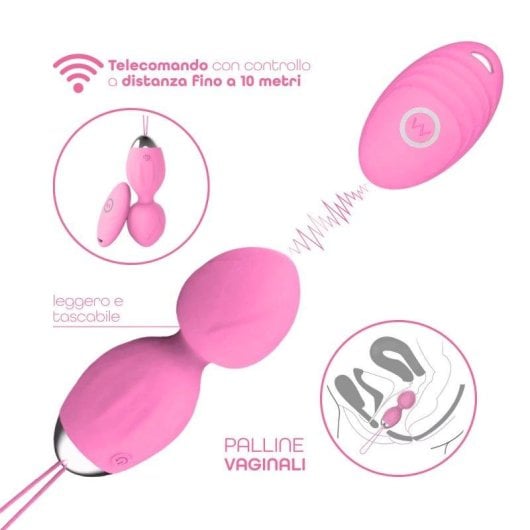 Ovo Vibratório Do You Erotic Ada Dupla Esfera Silicone 10 Modos Wireless